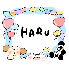 HARU's nochicococo sticker
