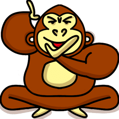 I M Not A Monkey King Kong Strong Line Stickers Line Store I M Not A Monkey King Kong Strong Line Stickers Line Store