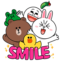Smile for Tohoku with LINE Characters