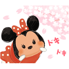Disney Tsum Tsum Moves Sakura Style Line Stickers Line Store