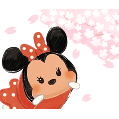 Disney Tsum Tsum Sakura bergerak!