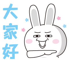 Cute rabbit of USAGIDAN Chinese
