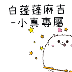 白蓬蓬麻吉貓-專屬小真篇