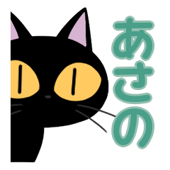 Asano&Black cat