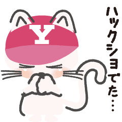 動く 猫 Y 風邪編 Line スタンプ Line Store