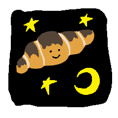 Midnight Chocolate Croissant