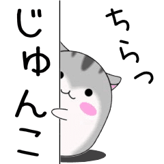 Move! Jyunko designated name Sticker