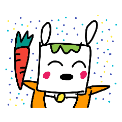 可愛大眼兔