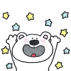 毎日使える しろくま くまくん Line スタンプ Line Store