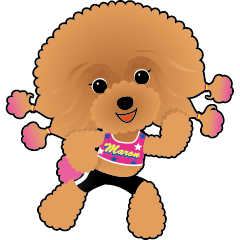 Poodle MARON by charaplanets