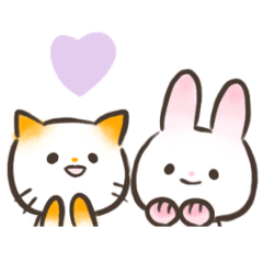 Fuwari Cat and Rabbits