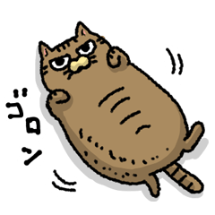 CHIKUWA CAT STICKER