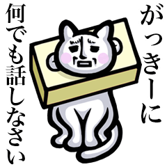 Stray cat!! Gakky