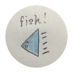 fish stamp! 可愛いお魚達!