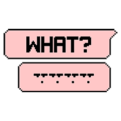 Pixel Chat Bubble Pack II – LINE stickers | LINE STORE