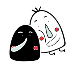 小白三毛和小黑三毛的日常