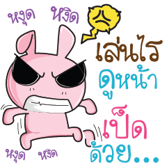 PED Rabbit naughty cute