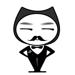 shush ! Mr.CAT – LINE stickers | LINE STORE