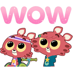 Paprika Twins: Animated Stickers