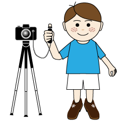Daily life of camera boy