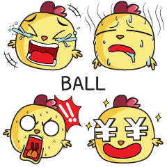 BALL Emoji chicky e