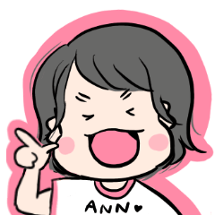 ANN 2nd Birthday stickers