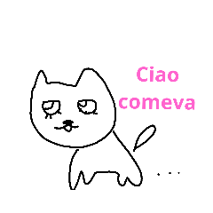 female cat Italian version