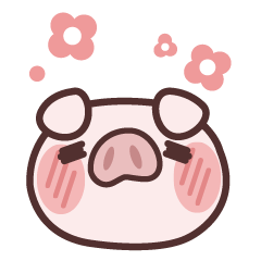 豬豬 粉色系