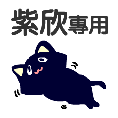 可愛小黑貓(紫欣專用)