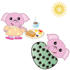 Many cute animals sticker