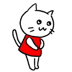 Mimi,cute LINE Sticker cat 5