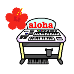 ELECTRIC ORGAN STICKER