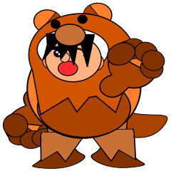 Costume bear bear