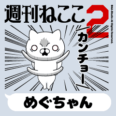 Move "MEG-CHAN" name sticker 2