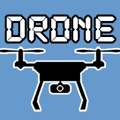 Drone Animation Sticker 2