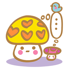 Daily cute Japanese mushroom