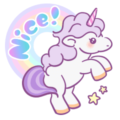 Unicorn Line Stickers Line Store