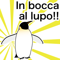 Dandy penguin in Italiano