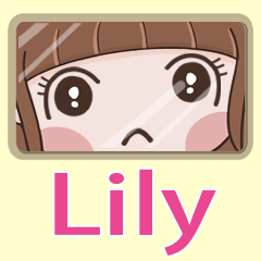 女孩姓名貼-(Lily)專用