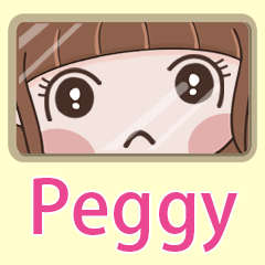 女孩姓名貼-(Peggy)專用