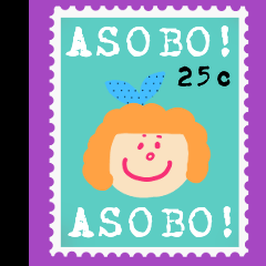 Stamp-style stickers 3 ;)