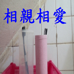 Couple's toothbrush