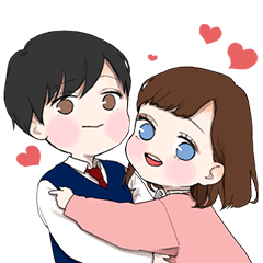 OUR STORY_Couple Sticker