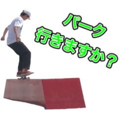 Skater's daily stamp