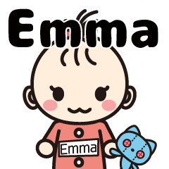 Emma Baby Girl Sticker