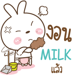 MILK Little Rabbit Love Bear e