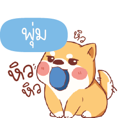 PUM2 Shiba naughty dog