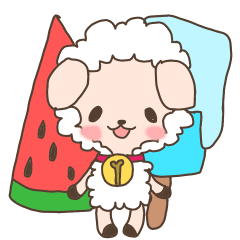 sheep cute emoji Summer