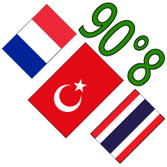 90°8-Turquia-França-Tailandês