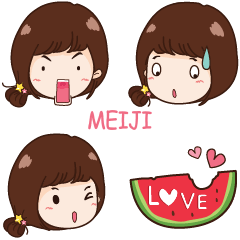 MEIJI yiwah emoji e